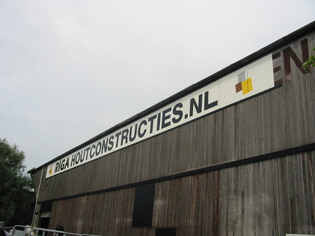 Riga loods en vrachtwagen