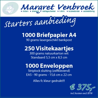 Starterspakket drukwerk